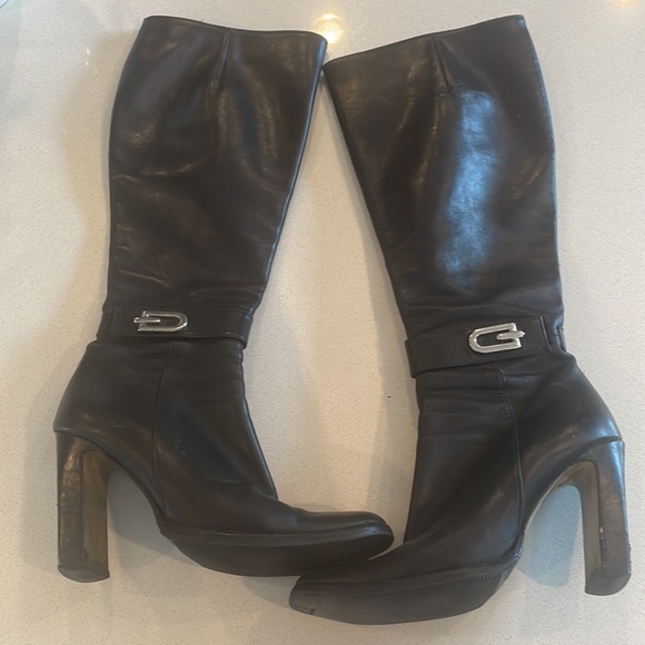 Genuine Leather Tall Boots - Picture 1 of 12